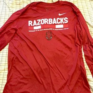 Men’s Nike dri fit Razorback long sleeve